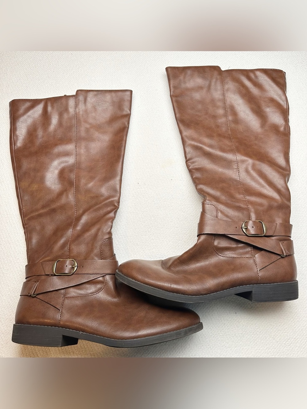 Style & Co. Cognac Boots Madixe size 9 1/2